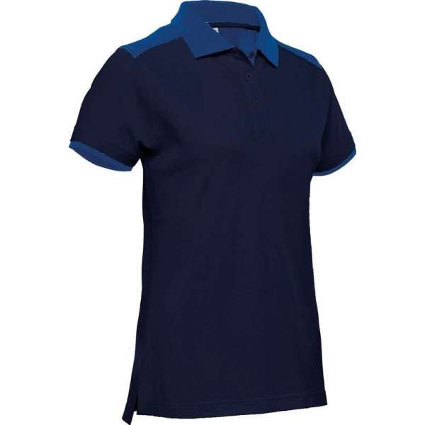 Santino Tivoli 2color Dames Polo-shirt (210g/m2) - Marine | Blauw - S