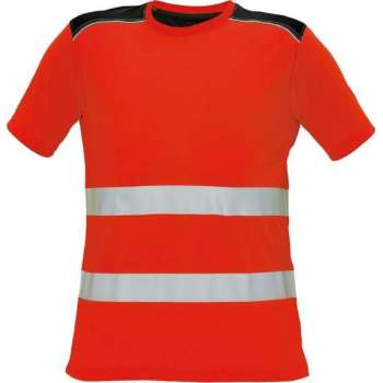 Knoxfield Signalisatie T-shirt HV EN471 fluor rood, maat XXXL