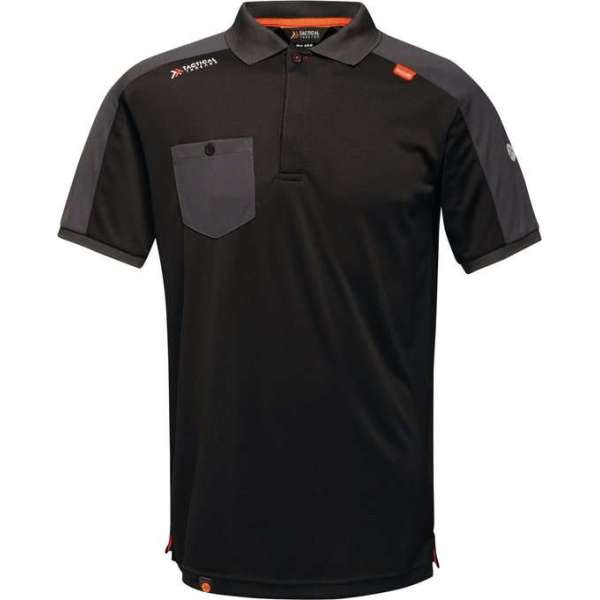 Regatta -Offensive Wicking - Outdoorshirt - Mannen - MAAT XXL - Zwart Regatta -Offensive Wicking - Outdoorshirt - Mannen - MAAT XXL - Zwart