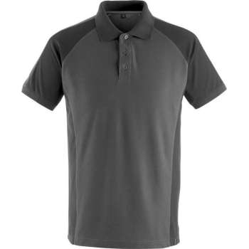 Mascot poloshirt - Bottrop - antraciet / zwart - maat M - 50569-961-1809