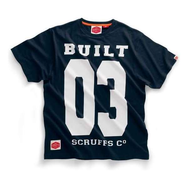 Scruffs Built 03 T-Shirt-Navy-S Scruffs Built 03 T-Shirt-Navy-S