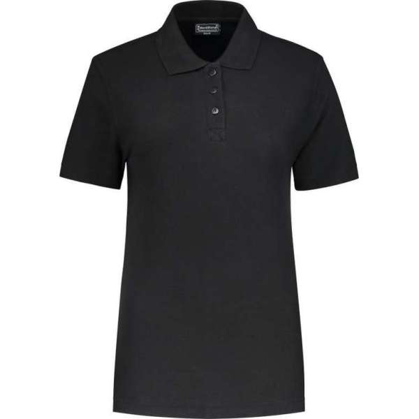 WorkWoman Poloshirt Outfitters Ladies - 81061 zwart - Maat XL WorkWoman Poloshirt Outfitters Ladies - 81061 zwart - Maat XL