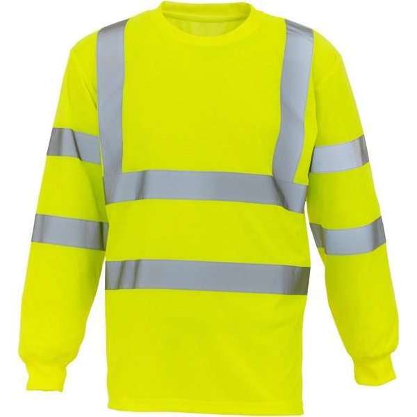 RWS T-shirt, met lange mouwen, S t/m 3XL L Geel RWS T-shirt, met lange mouwen, S t/m 3XL L Geel