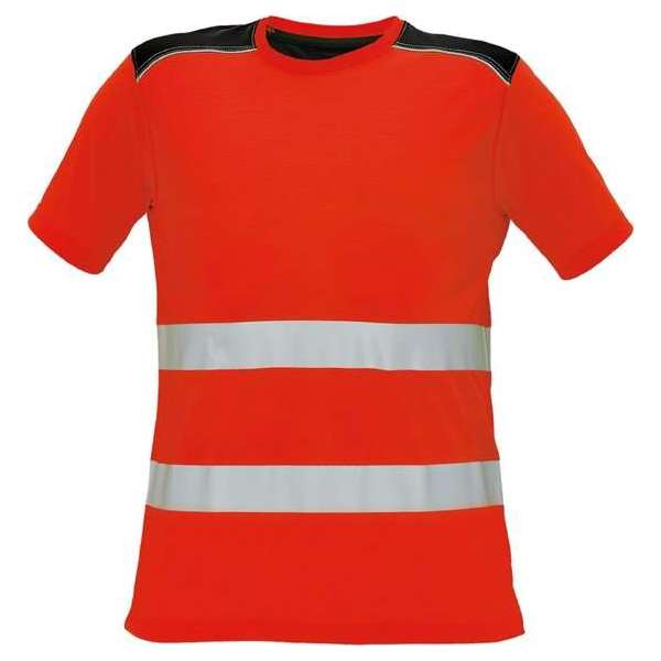 Knoxfield Signalisatie T-shirt HV fluor rood, maat M - EN471 Knoxfield Signalisatie T-shirt HV fluor rood, maat M - EN471