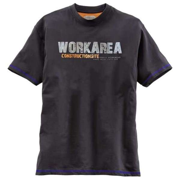 Terrax T-Shirt Zwart&Blauw - Werkkleding - M Terrax T-Shirt Zwart&Blauw - Werkkleding - M
