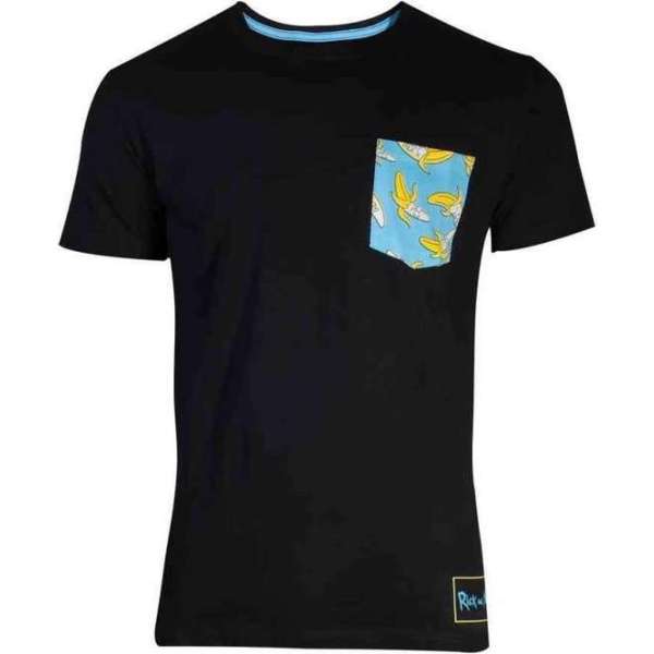 Rick & Morty - Banana Pocket T-shirt - M Rick & Morty - Banana Pocket T-shirt - M