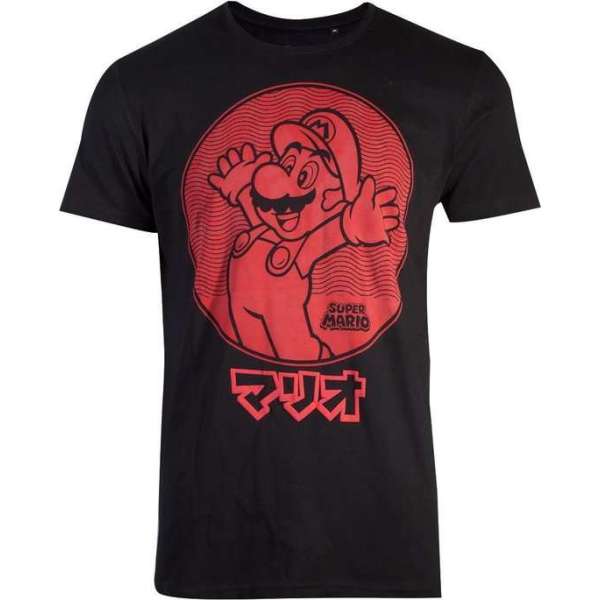 Nintendo -Super Mario Jumping Mario T-shirt - S Nintendo -Super Mario Jumping Mario T-shirt - S