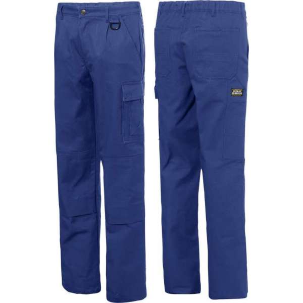 Ultimate Workwear - Standaard Werkbroek DAVOS - 100% katoen 320 gr/m2- Blauw (Kobalt/Royal Blue) Ultimate Workwear - Standaard Werkbroek DAVOS - 100% katoen 320 gr/m2- Blauw (Kobalt/Royal Blue)