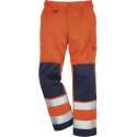 Fristads broek 100002 fluororanje/donkerblauw