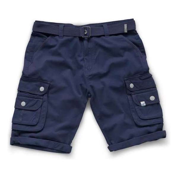Scruffs Cargo Shorts Navy-34 Scruffs Cargo Shorts Navy-34