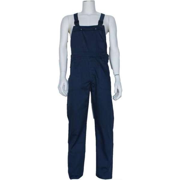 Yoworkwear Tuinbroek polyester/katoen navy maat 51 Yoworkwear Tuinbroek polyester/katoen navy maat 51