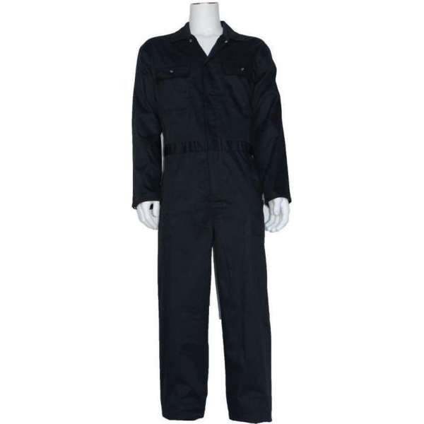 Yoworkwear Overall polyester/katoen zwart maat 51 Yoworkwear Overall polyester/katoen zwart maat 51