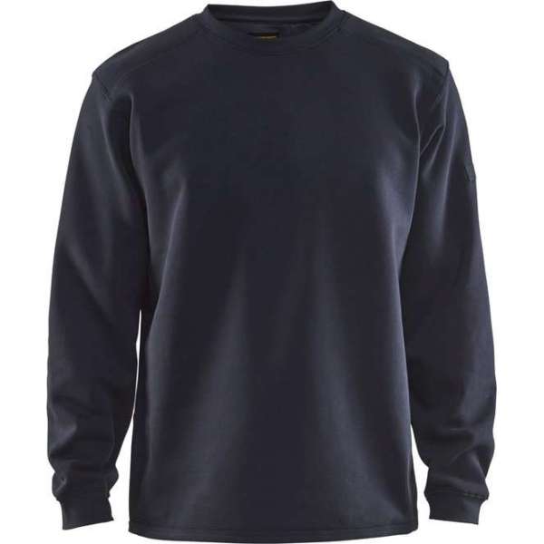 Besco 0370 Unisex Sweater – Ronde Hals – Donkerblauw maat L - Werktrui Besco 0370 Unisex Sweater – Ronde Hals – Donkerblauw maat L - Werktrui
