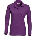 Santino Matt Dames Polo-shirt lange mouwen - Marine - L