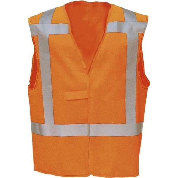 Sioen Carpi Signalisatie gilet Fluo Oranje maat XL Sioen Carpi Signalisatie gilet Fluo Oranje maat XL