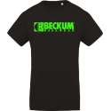 Beckum Workwear EBTS04 T-shirt met logo Zwart 3XL