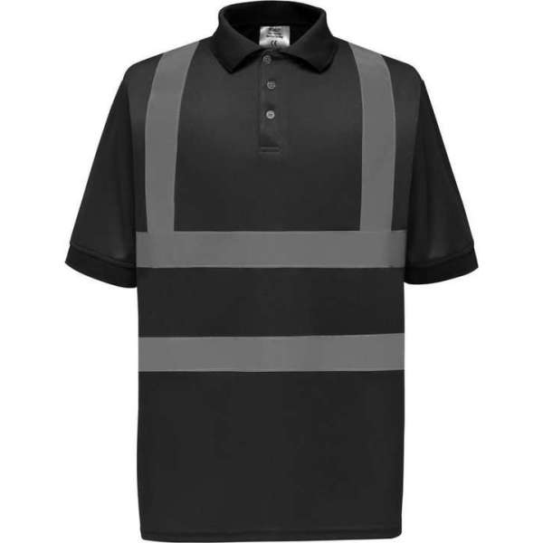 RWS polo, in verschillende maten L Zwart RWS polo, in verschillende maten L Zwart