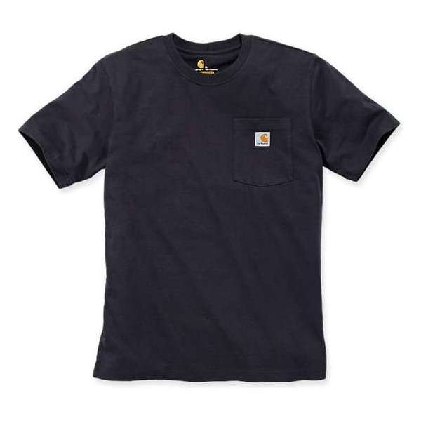 Carhartt 103296 Workwear Pocket T-Shirt - Relaxed Fit - Black - M Carhartt 103296 Workwear Pocket T-Shirt - Relaxed Fit - Black - M