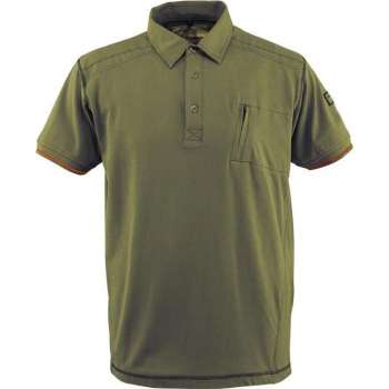 Werkshirt Heren – Mascot Kreta Polo – Olijfgroen maat XL
