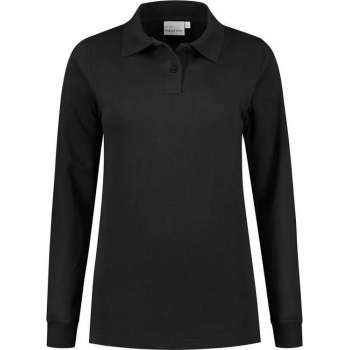Santino Polosweater Rick Ladies – Zwart maat S