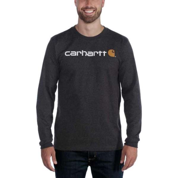 CARHARTT CORE LOGO T-SHIRT L/S CARHARTT CORE LOGO T-SHIRT L/S