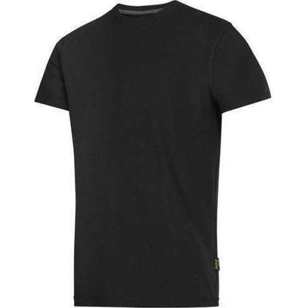 Snickers Classic T-Shirt zwart 2502-0400 003/XS Snickers Classic T-Shirt zwart 2502-0400 003/XS