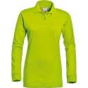 Santino Rick Dames Polo sweater lange mouw - Zwart - XXL