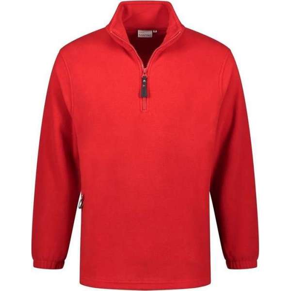 Santino fleece sweater Serfaus - rood - maat M Santino fleece sweater Serfaus - rood - maat M