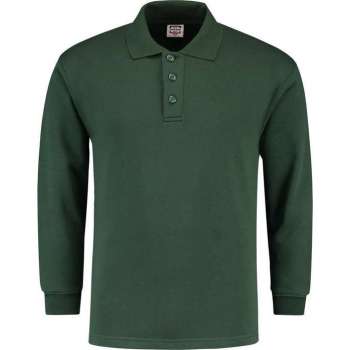 Tricorp Polosweater - Casual - 301004 - Flessengroen - maat 7XL