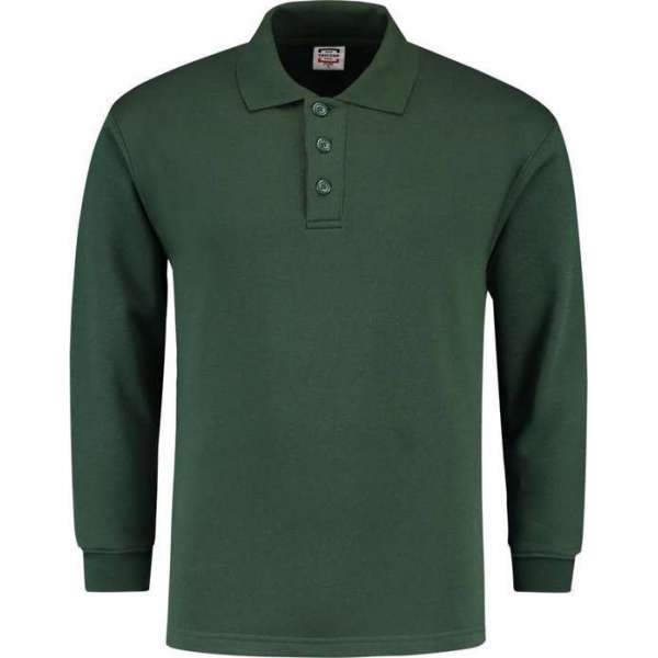 Tricorp Polosweater - Casual - 301004 - Flessengroen - maat 7XL Tricorp Polosweater - Casual - 301004 - Flessengroen - maat 7XL