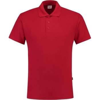 Tricorp Poloshirt 100% katoen - Casual - 201007 - Rood - maat XXL