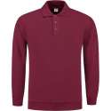 Tricorp Polosweater boord - Casual - 301005 - wijnrood - maat XXL