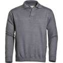 Santino Robin Polo Sweater lange mouw - Donkergrijs - XXL