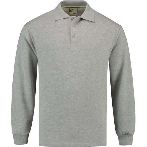 Lemon & Soda Sweater Polo Open Grey Heather Mt. Xl