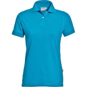 Santino Ricardo Dames Polo-shirt korte mouwen - M - Bedrukking - Marine