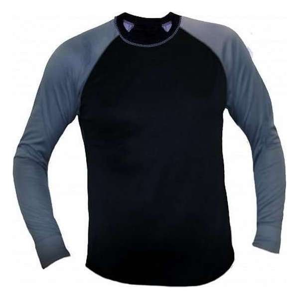 Thermoshirt Assent Don zwart/grijs maatt M Thermoshirt Assent Don zwart/grijs maatt M