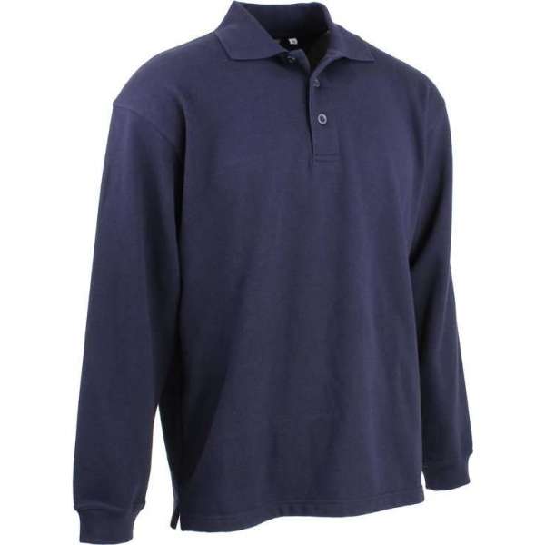 KREB Workwear® ERIK Polosweater MarineblauwXL KREB Workwear® ERIK Polosweater MarineblauwXL