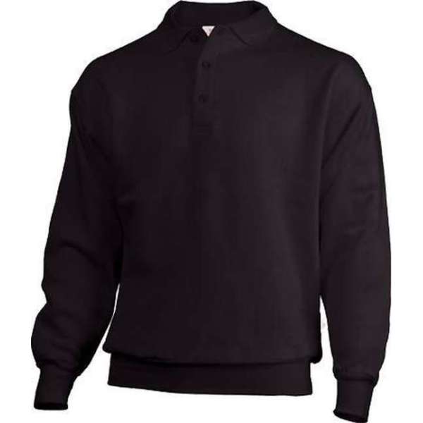 Uniwear UNIWEAR Polosweater ZwartXXXL Uniwear UNIWEAR Polosweater ZwartXXXL