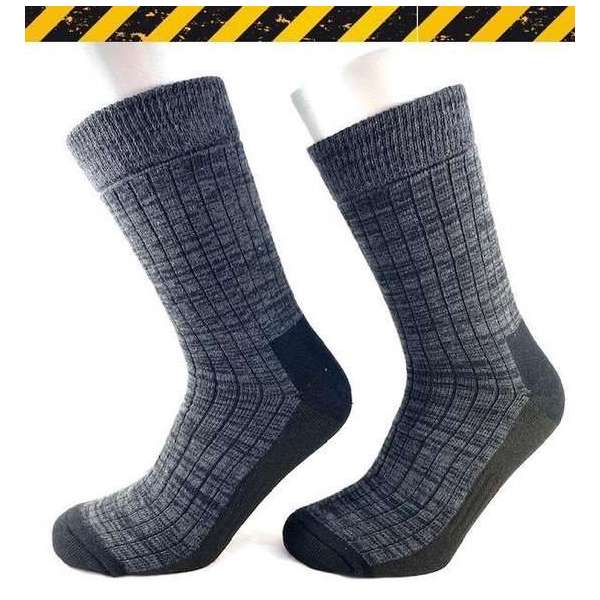 Werksokken Redpoint - Extra sterk - Arch support - Multipack 2 Paar - Zwart/Grijs - 43-46 Werksokken Redpoint - Extra sterk - Arch support - Multipack 2 Paar - Zwart/Grijs - 43-46