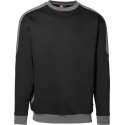 ID-Line 0362 Sweatshirt Zwart/GrijsM