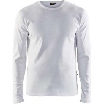 Blåkläder 3314-1032 T-shirt lange mouwen Wit maat XS