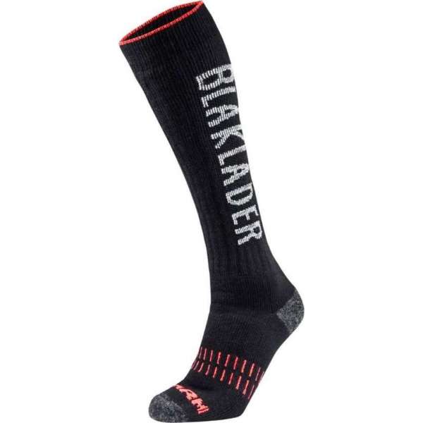Blåkläder 2193 XWarm sok Black / NEON Red maat 36 - 39 Blåkläder 2193 XWarm sok Black / NEON Red maat 36 - 39