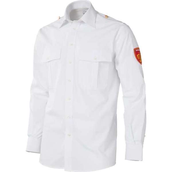 Uniformshirt Brandweer lange mouw Maat 38 Uniformshirt Brandweer lange mouw Maat 38