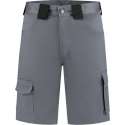 Yoworkwear Bermuda katoen/polyester grijs maat 62