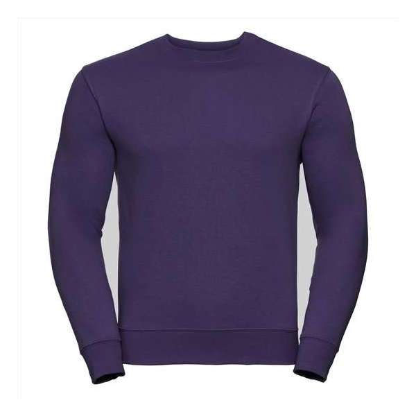 Russell Heren Sweatshirt Paars Ronde Hals Regular Fit Russell Heren Sweatshirt Paars Ronde Hals Regular Fit