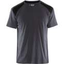 Werkshirt Blåkläder Bi-Colour Medium grijs/Zwart - maat 4XL