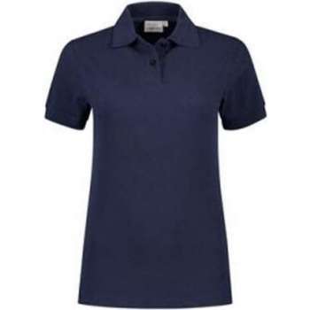 Santino Ricardo Dames Polo-shirt korte mouwen - L - Bedrukking - Marine