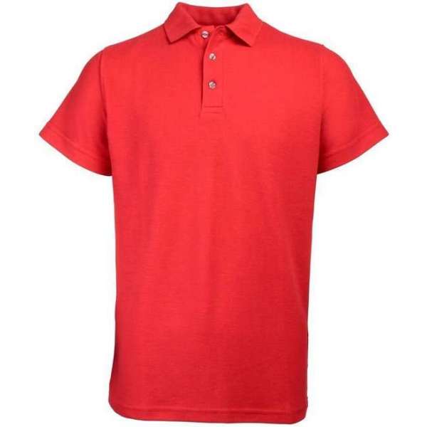 Santino Matt Polo-shirt lange mouwen - Rood - L Santino Matt Polo-shirt lange mouwen - Rood - L