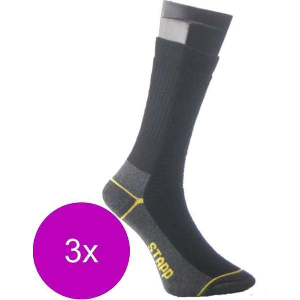 Stapp Yellow Herensok Worker Marine - Sokken - 3 x 43-46 2-Pack Stapp Yellow Herensok Worker Marine - Sokken - 3 x 43-46 2-Pack