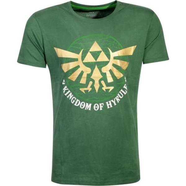 Zelda - Golden Hyrule Men s T-shirt - S Zelda - Golden Hyrule Men s T-shirt - S